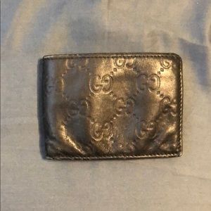 Authentic Used Black Gucci Wallet